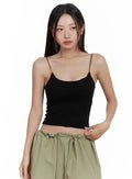 Minimalist Ribbed Tank CL509