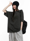 Charcoal Graphic T-Shirt IL531