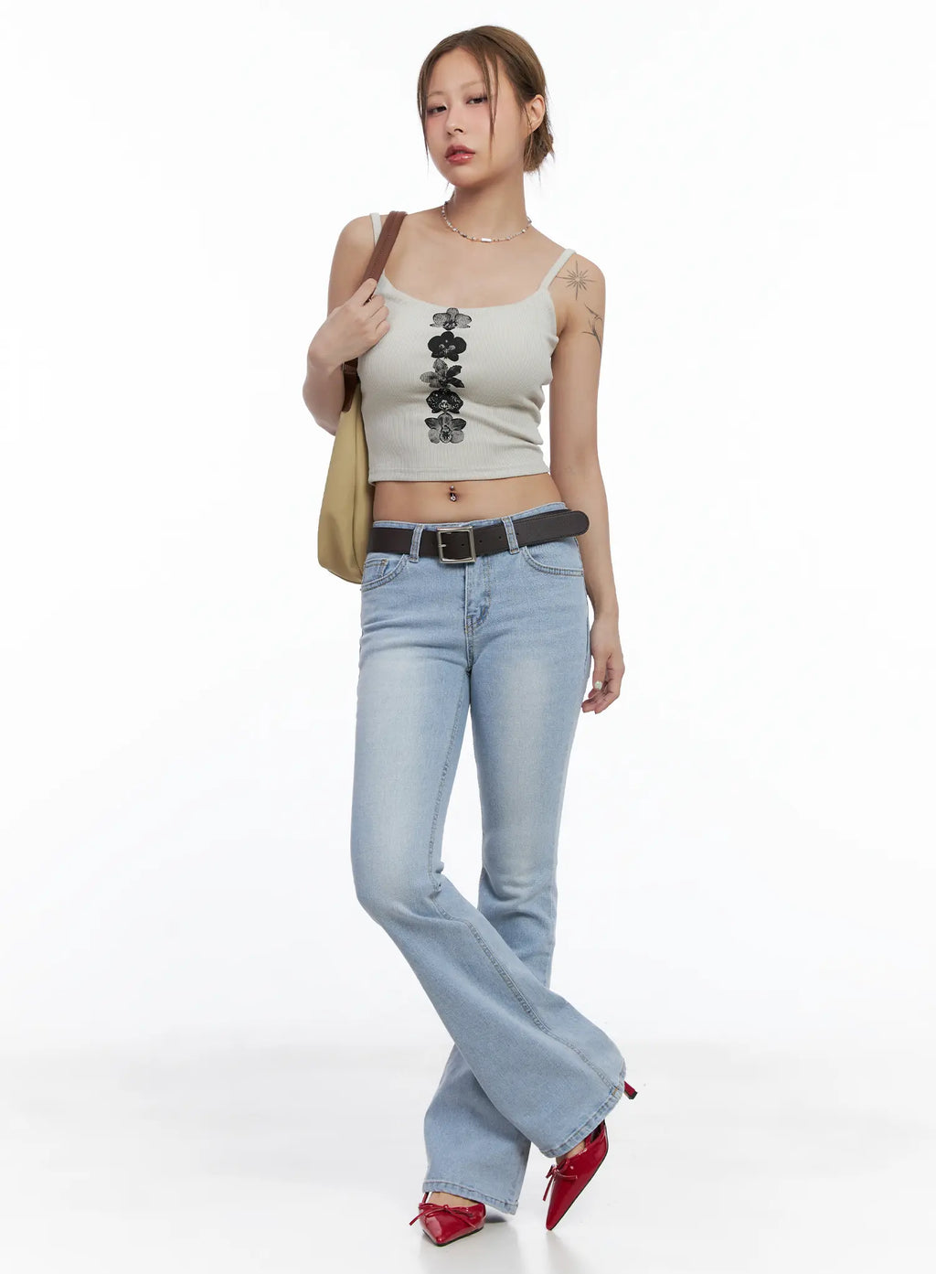 Yeojin Classic Flare Denim Jeans CL510