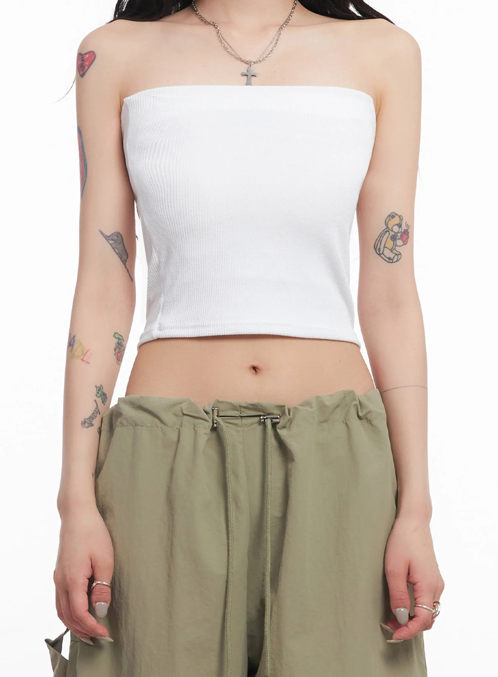 Ribbed Baby Tube Top IC503