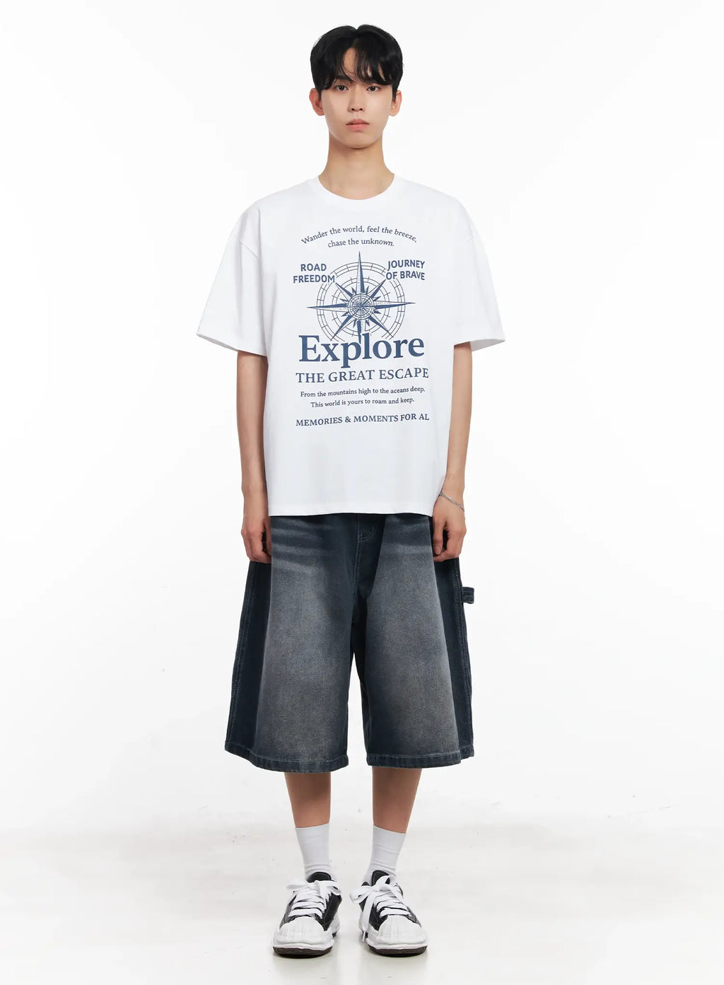 Men's Washed Jorts IL504