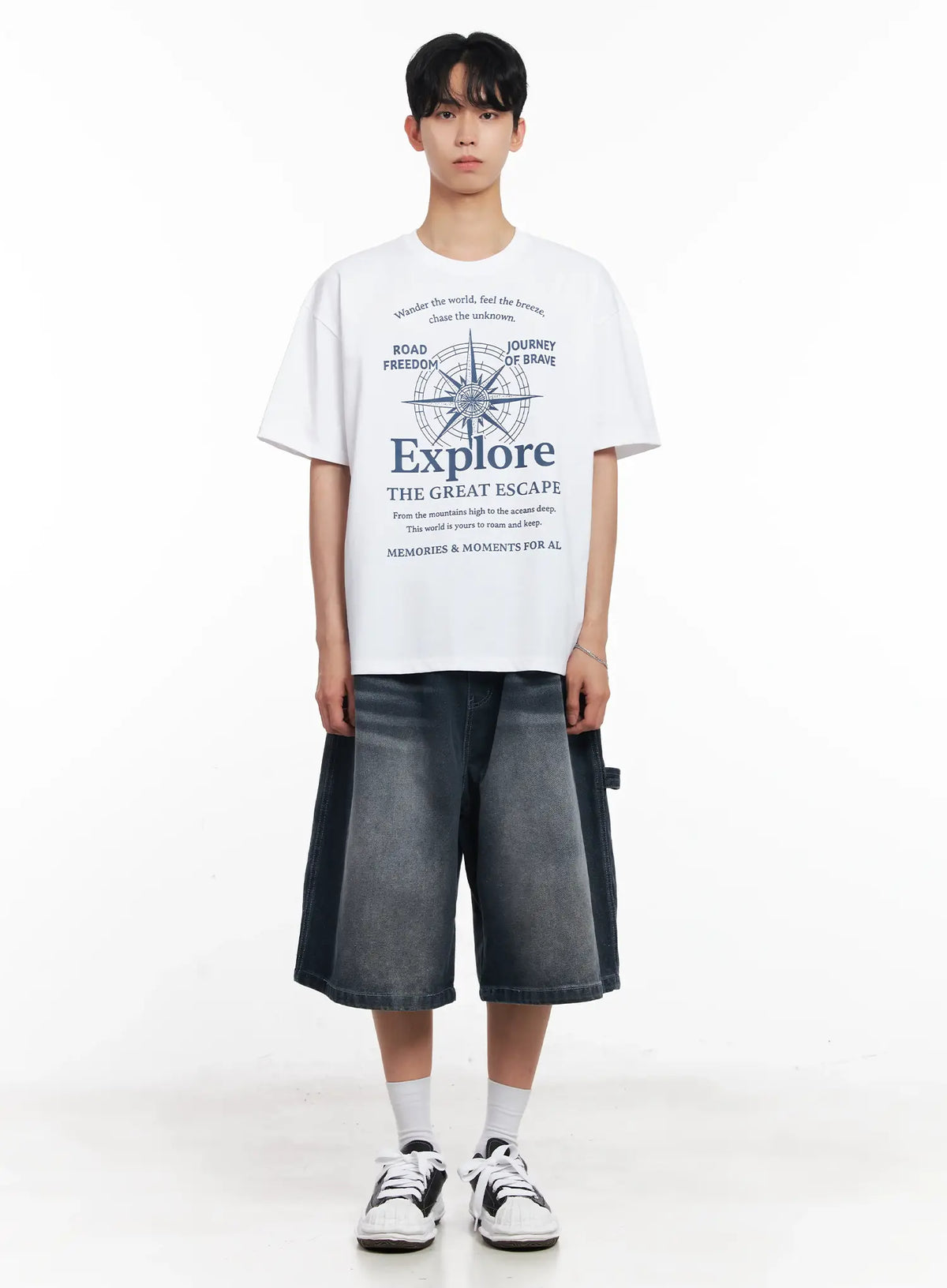 Men's Washed Jorts IL504