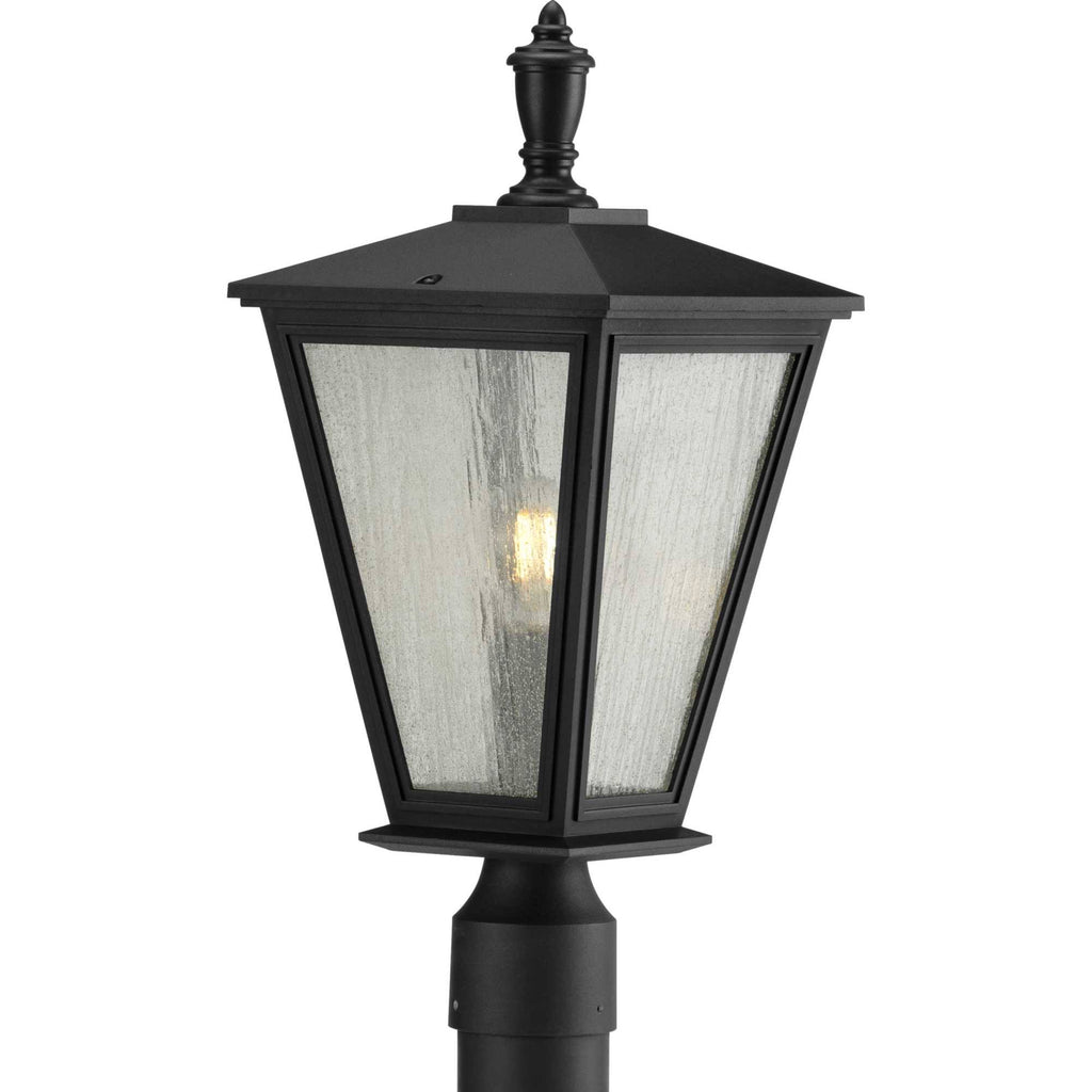 Black 1-Light Post Lantern C386