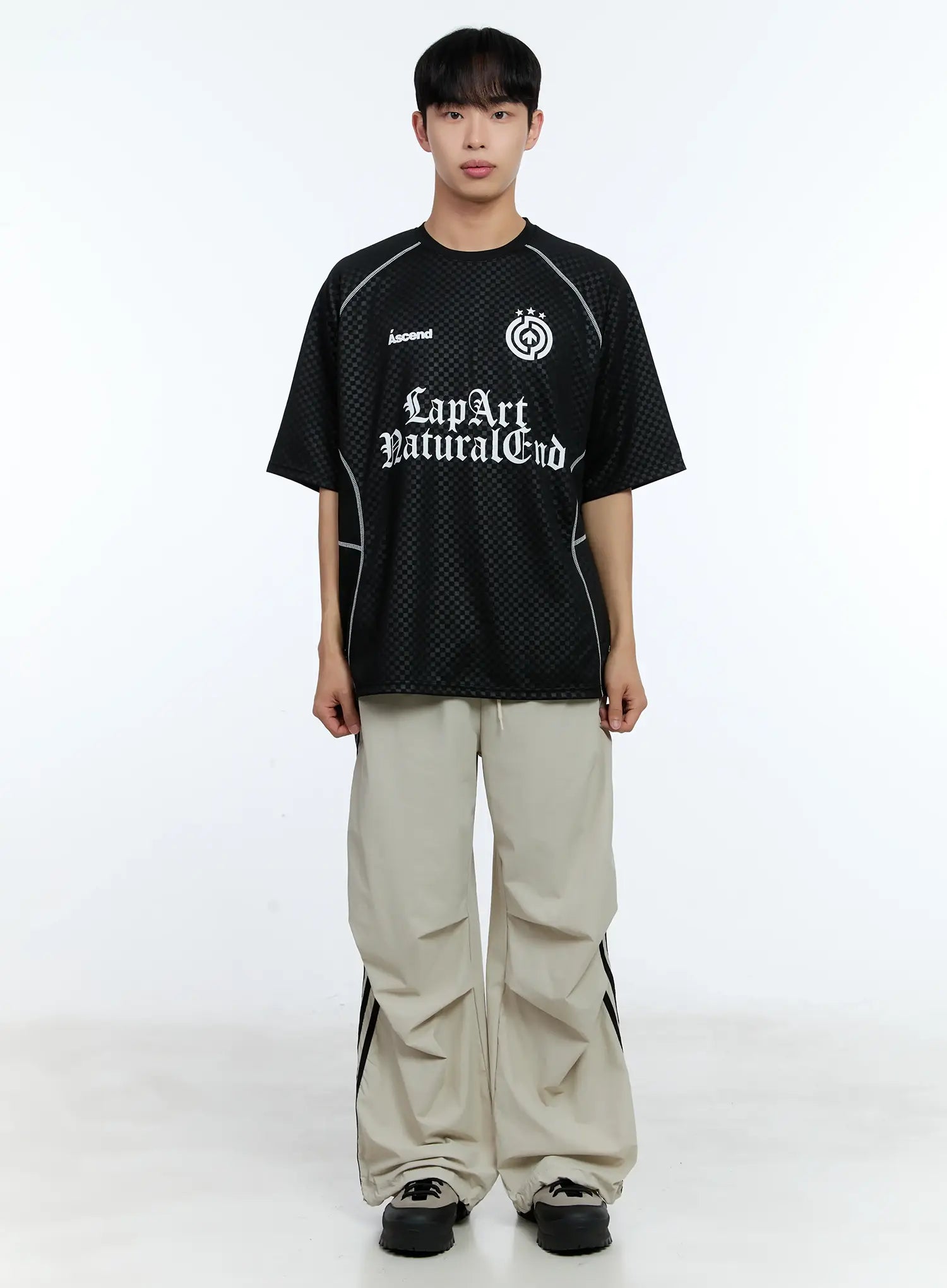 Men's Parachute Nylon Track Pants IL515
