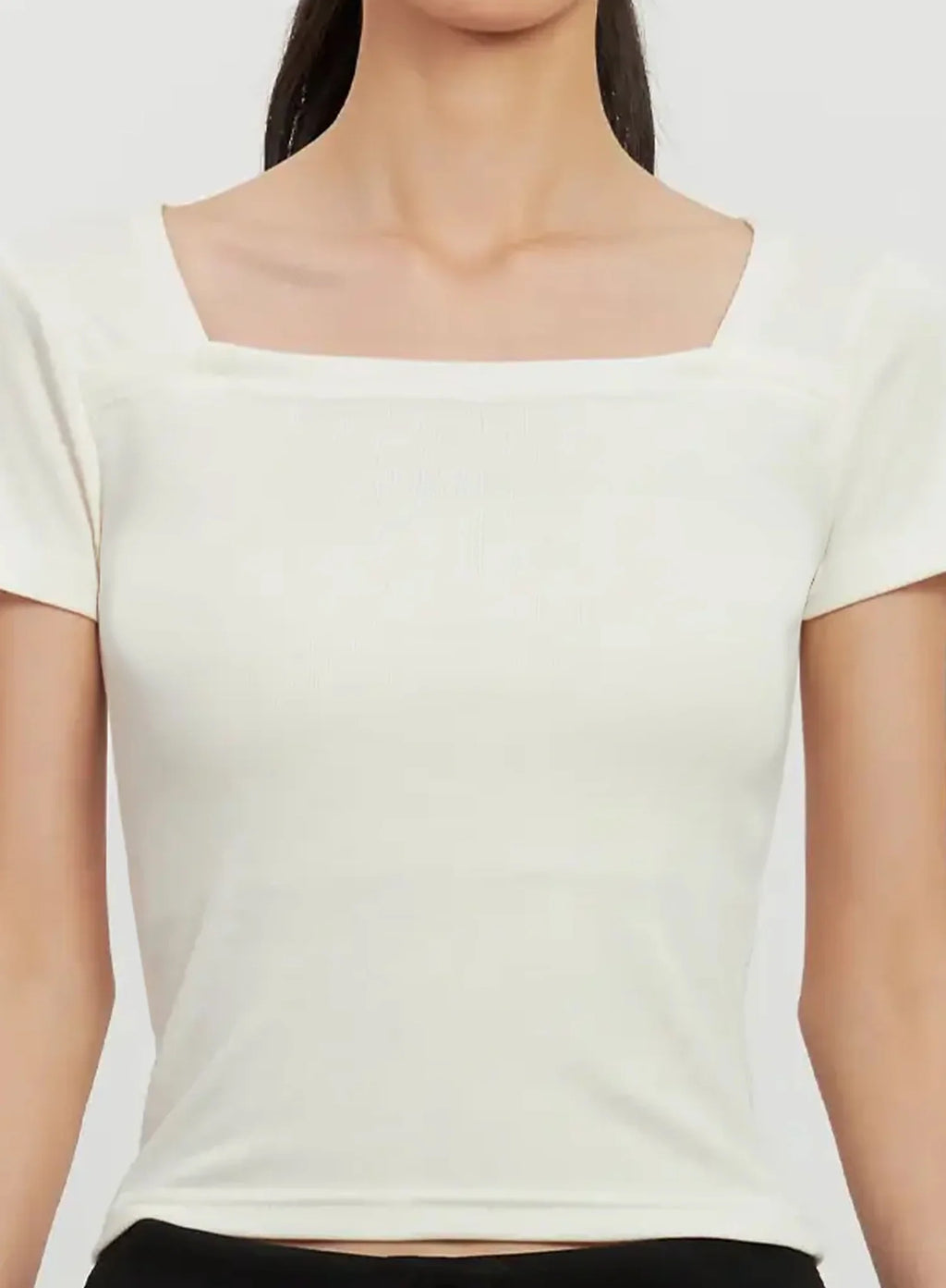 Classic Square-Neck Top IL528