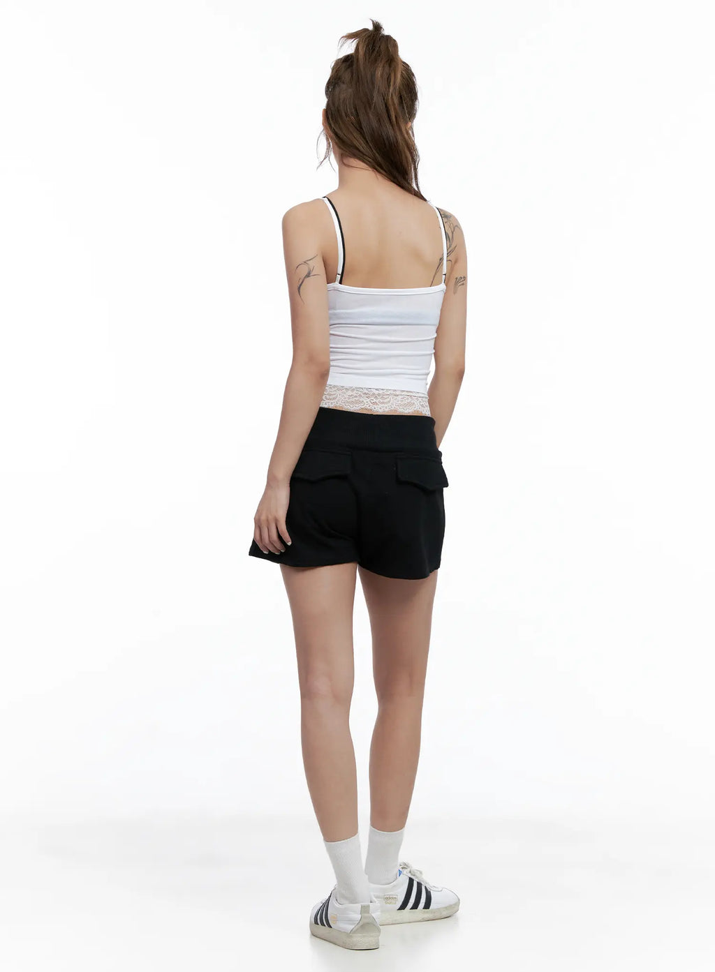 V-Neck Lace Cami Top CL510