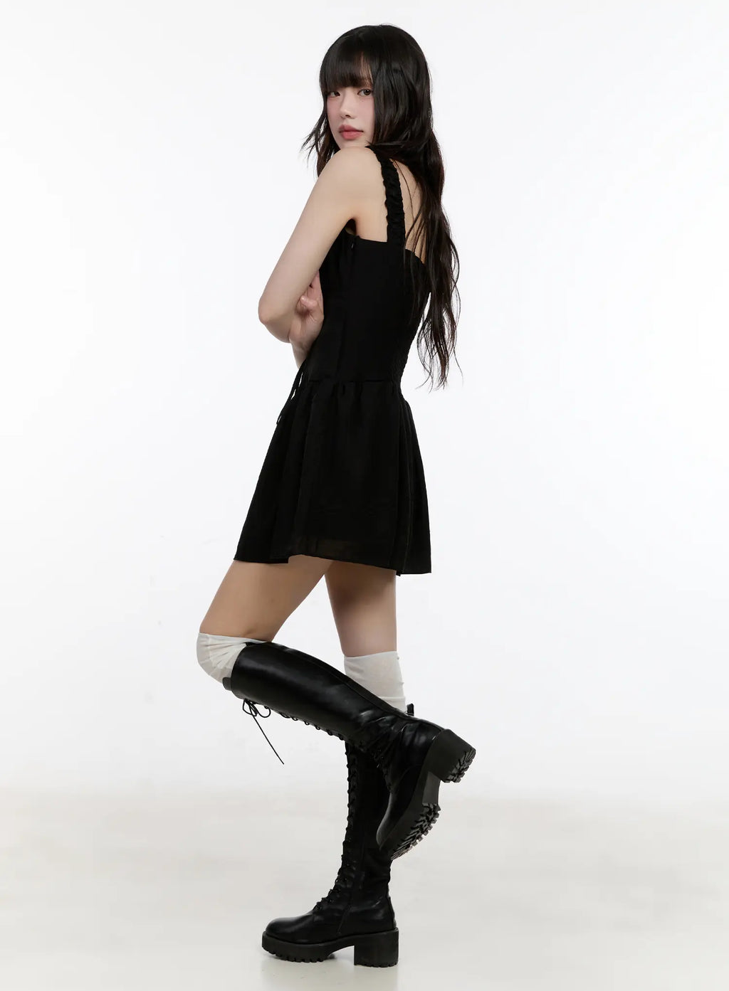 Casual Babydoll Mini Dress CL507