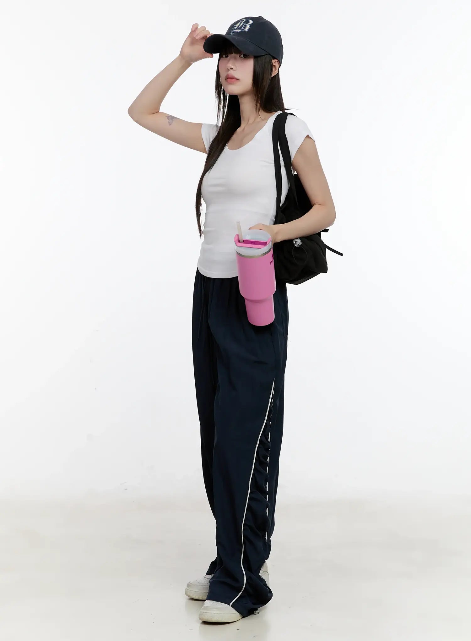 Cotton U-Neck Essential Top CL504