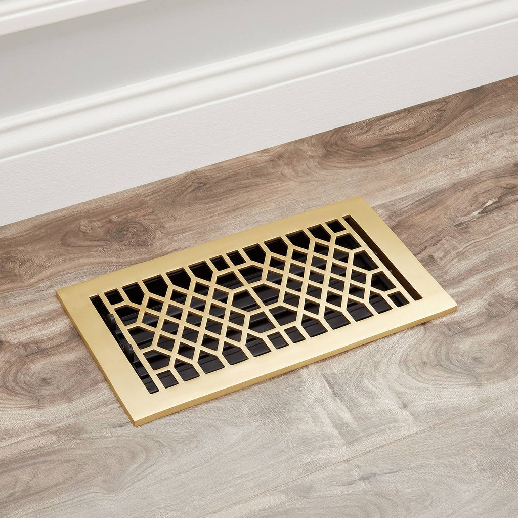 Oil Rubbed Bronze Floor Register I3714