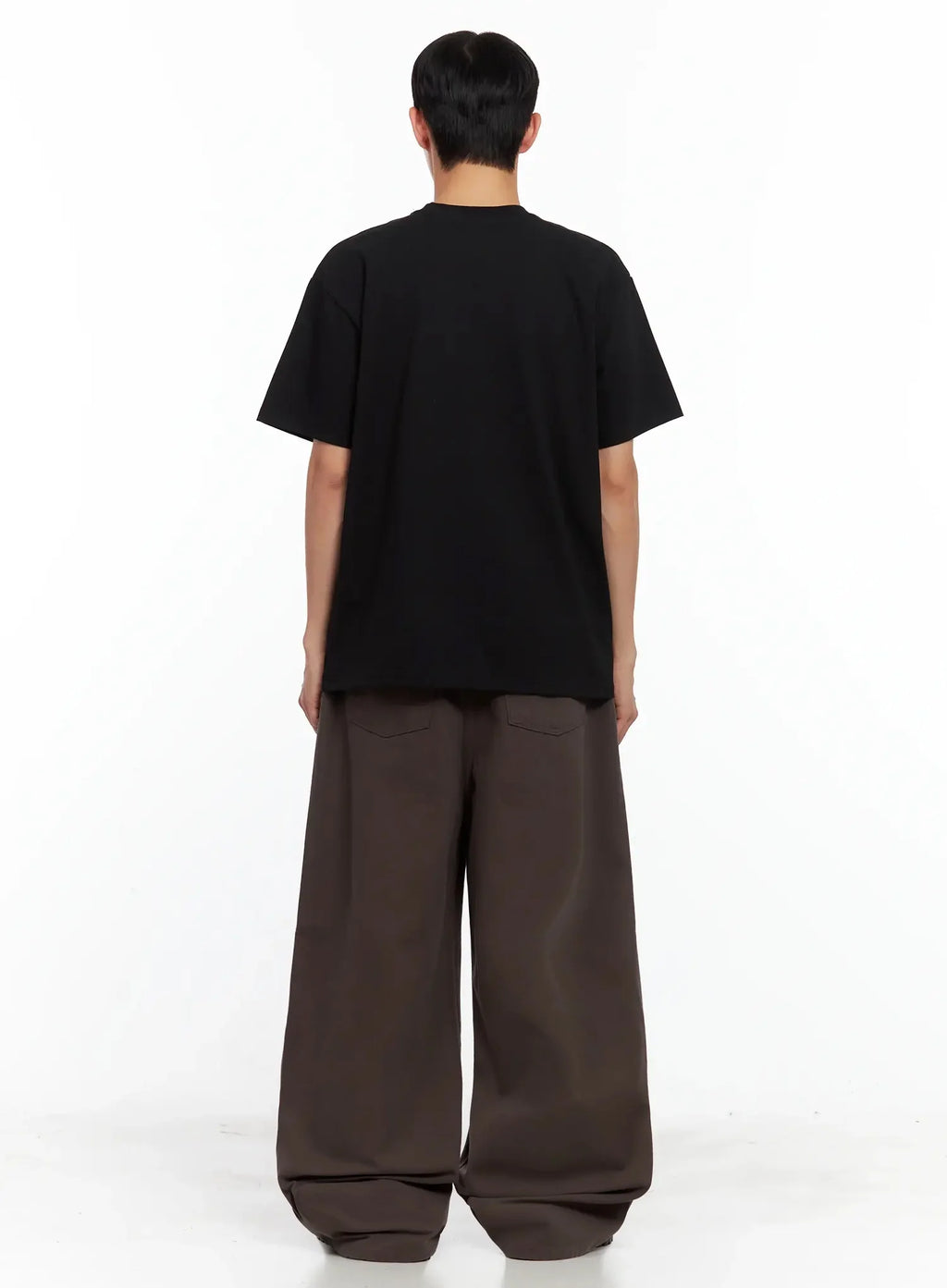 Men's Baggy Wide-Fit Pants IL516