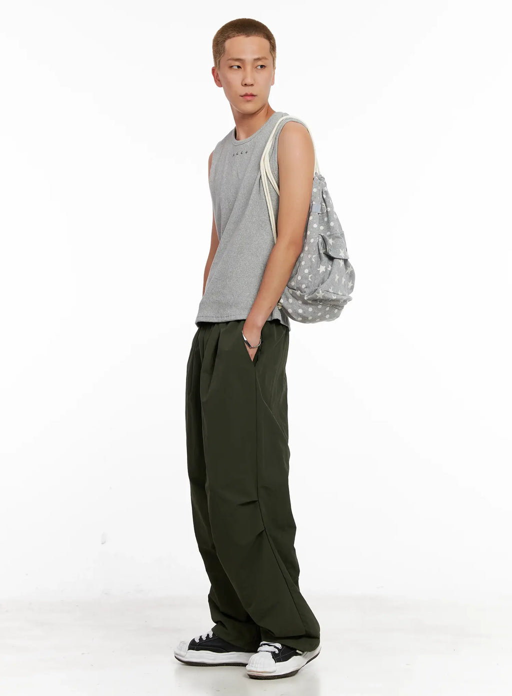 Men's Parachute Streetwear Pants IL518