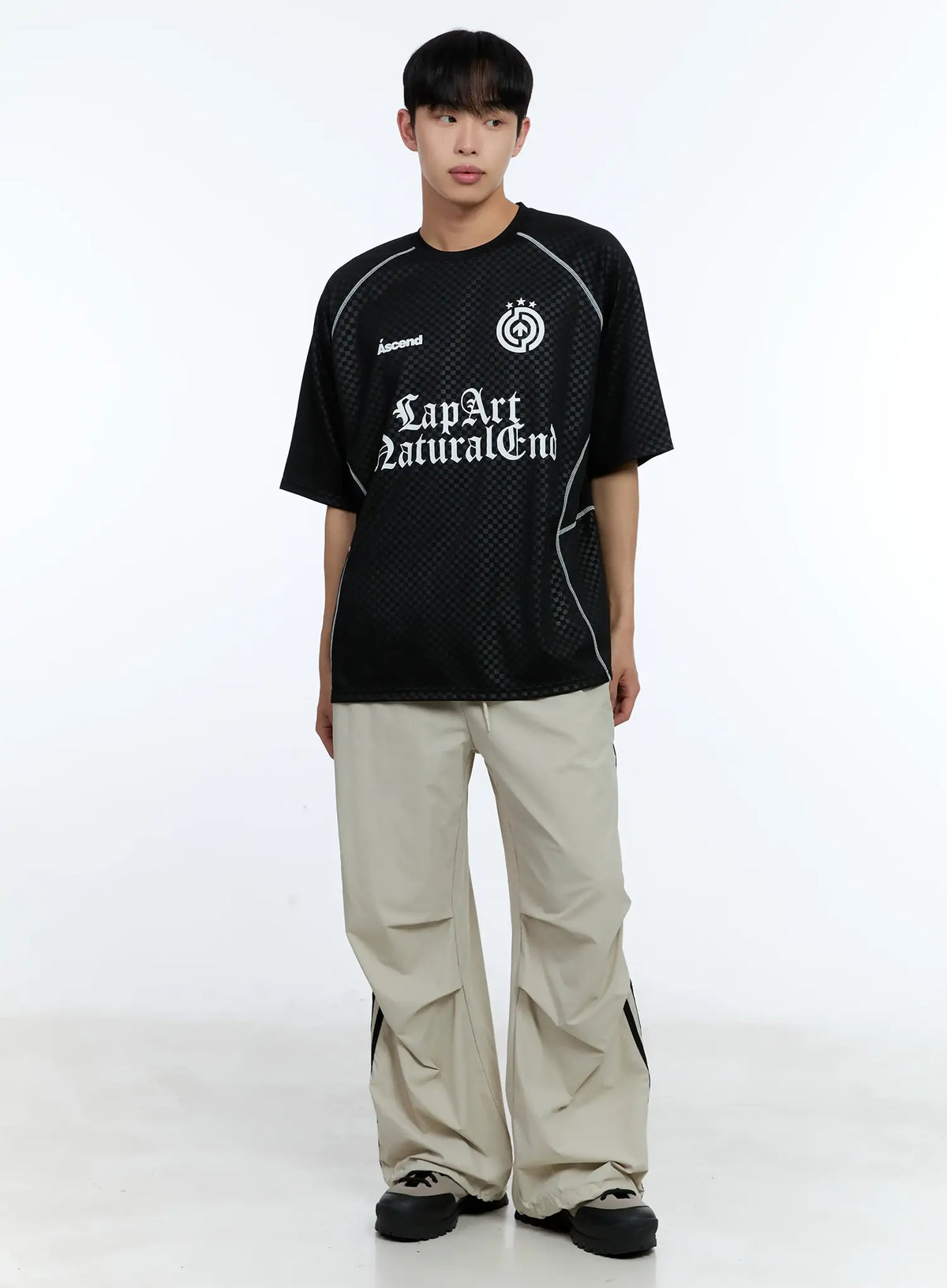 Men's Parachute Nylon Track Pants IL515