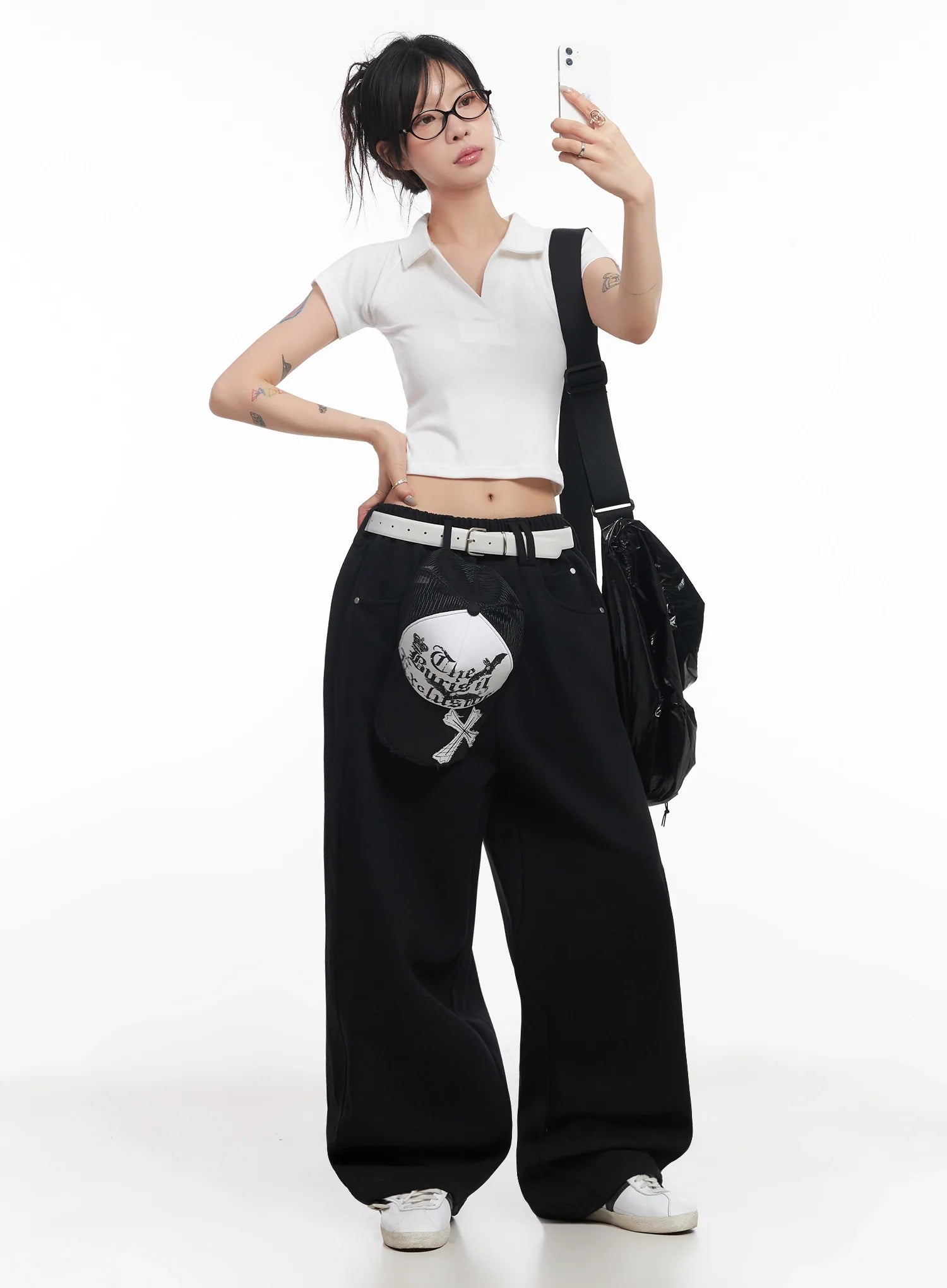 Belted Sweatpant Joggers IC503