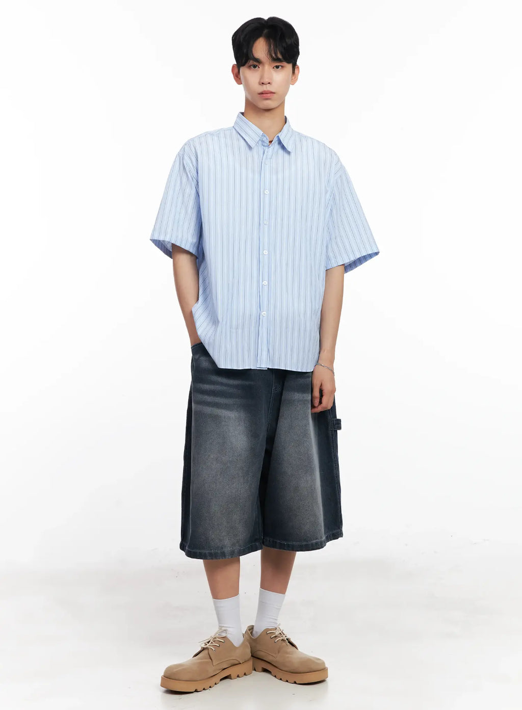 Men's Washed Jorts IL504