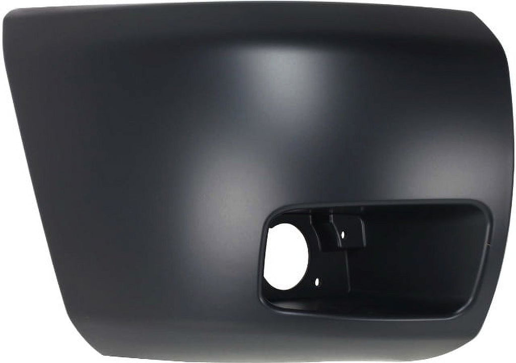 Primed Front Bumper End RH with Fog Light Hole Z627033