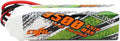 9500MAH 14.8V 4S 90C LIPO Battery with 8mm Bullet Plug F138524
