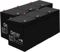 12 Volt 5 AH SLA Battery Pack of 6 C79328