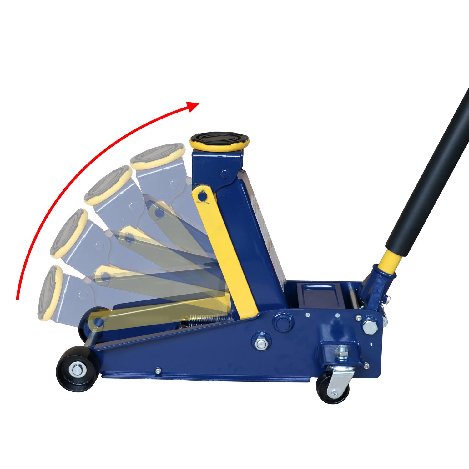 3 Ton Heavy Duty Steel Floor Jack H669