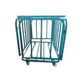 Green Folding Ball Storage Cart D795