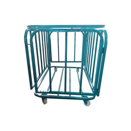 Green Folding Ball Storage Cart D795