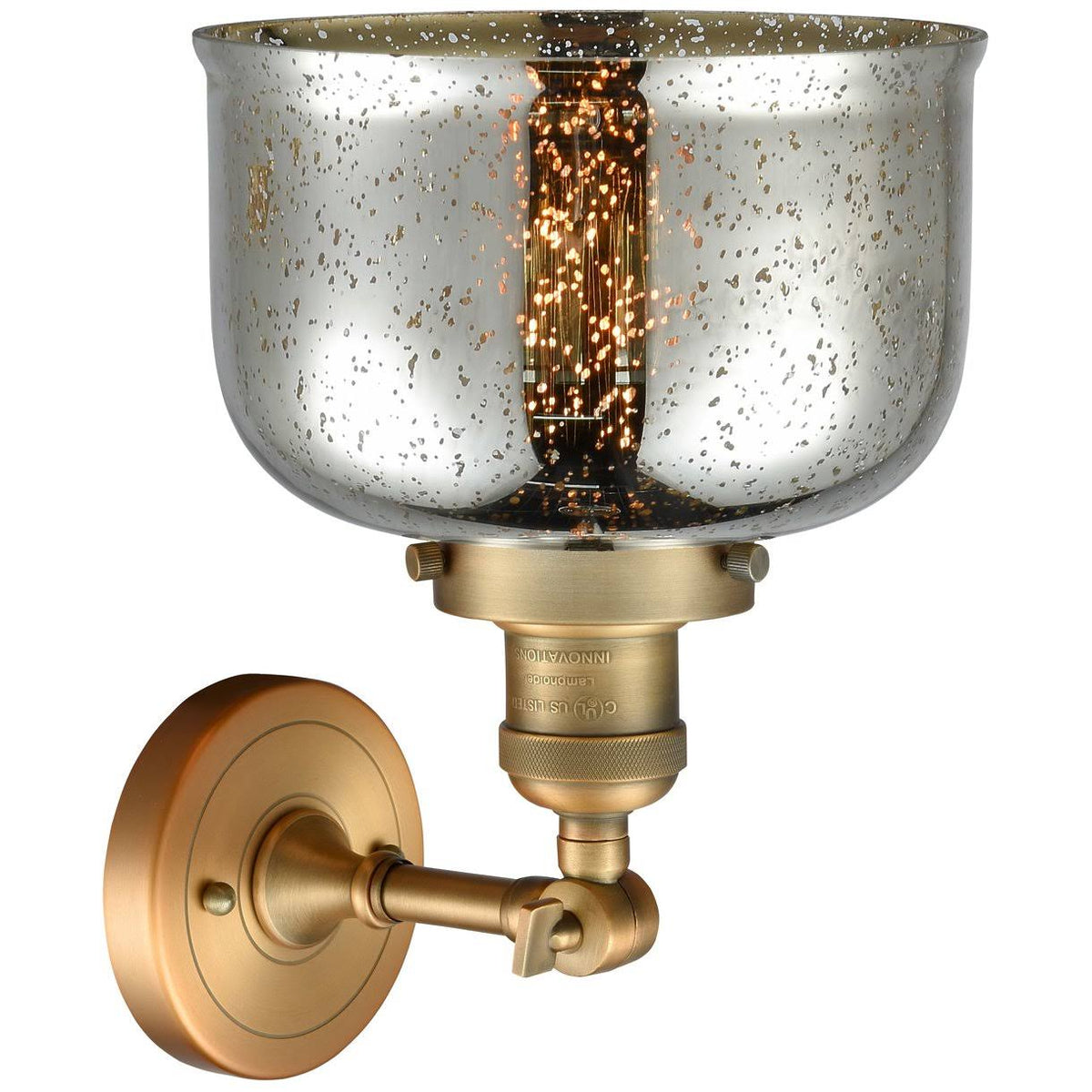 Large Bell 1 Light Sconce (Brass) G28772