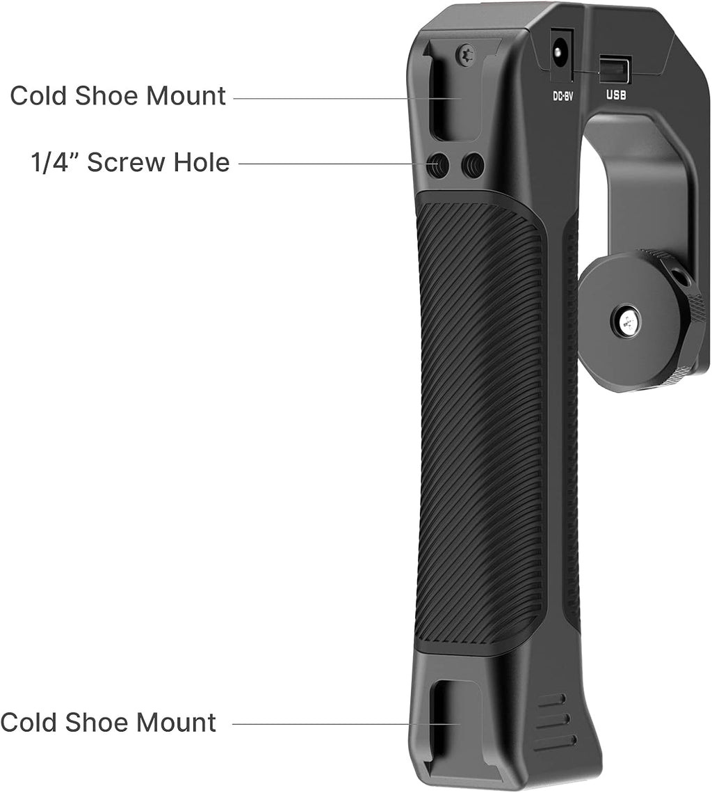 Rechargeable Battery Grip with Arri Locating Pin Mount K4765