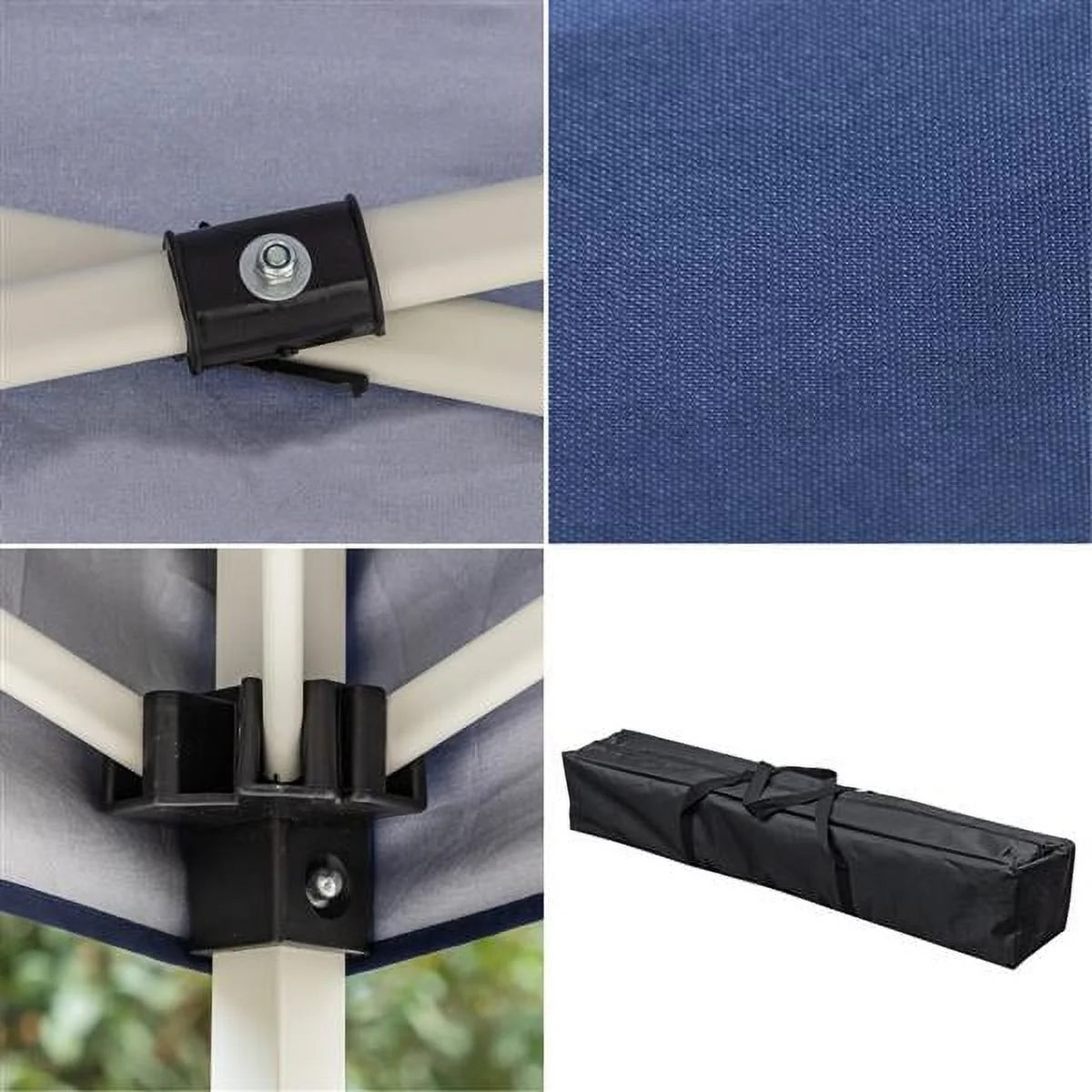 3 x 3M Waterproof Folding Tent Blue K137558