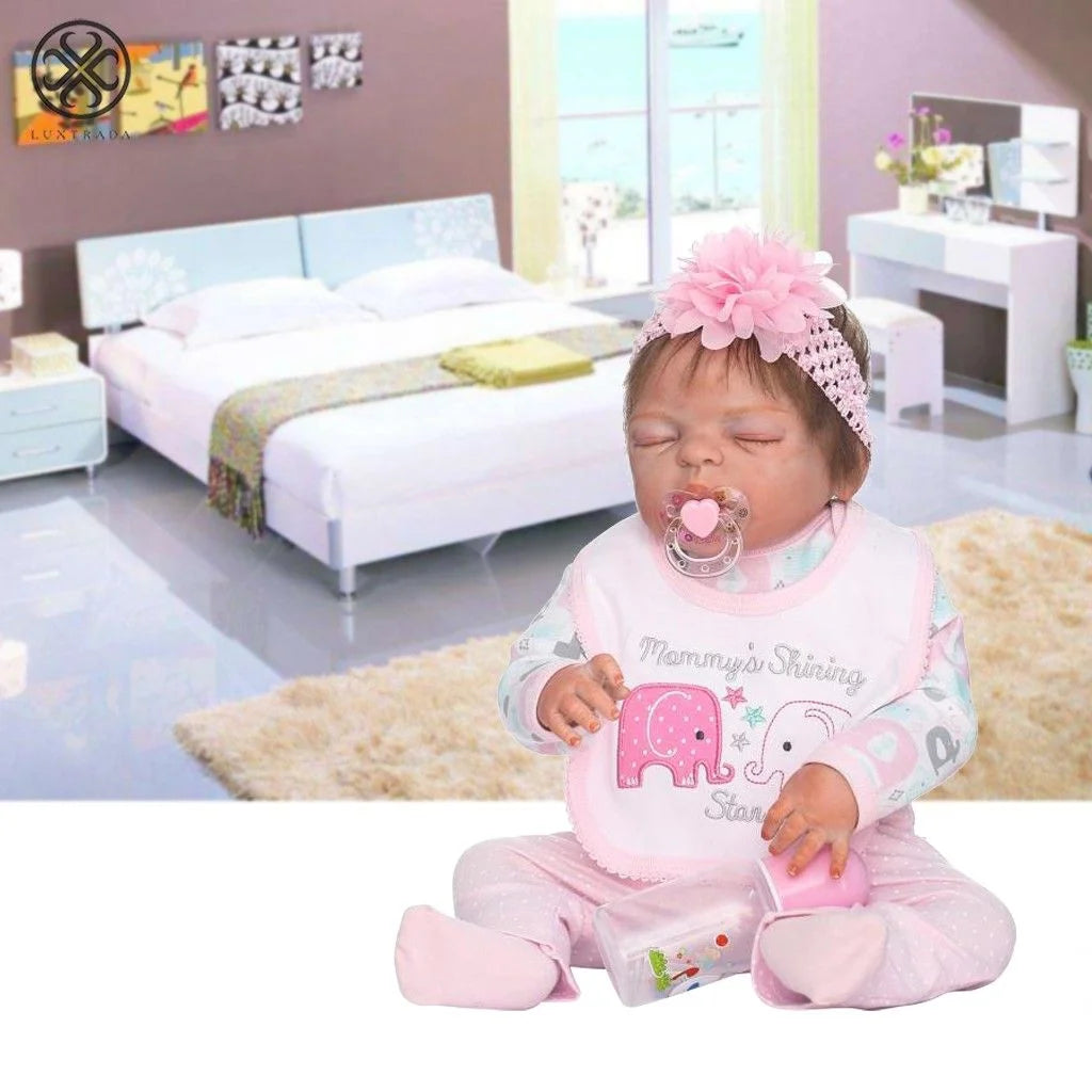 22" Full Body Silicone Reborn Baby Doll I54527