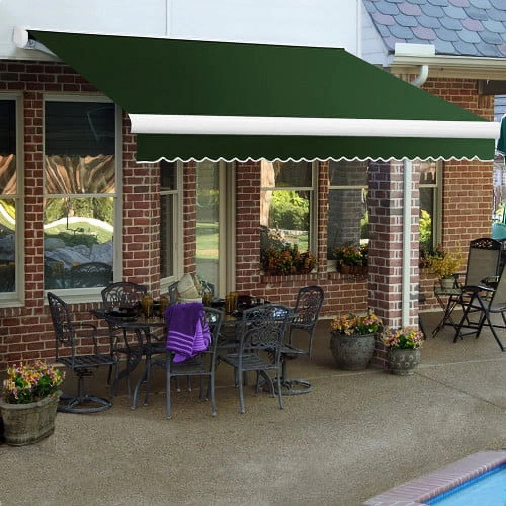Motorized Retractable Awning with Remote V956