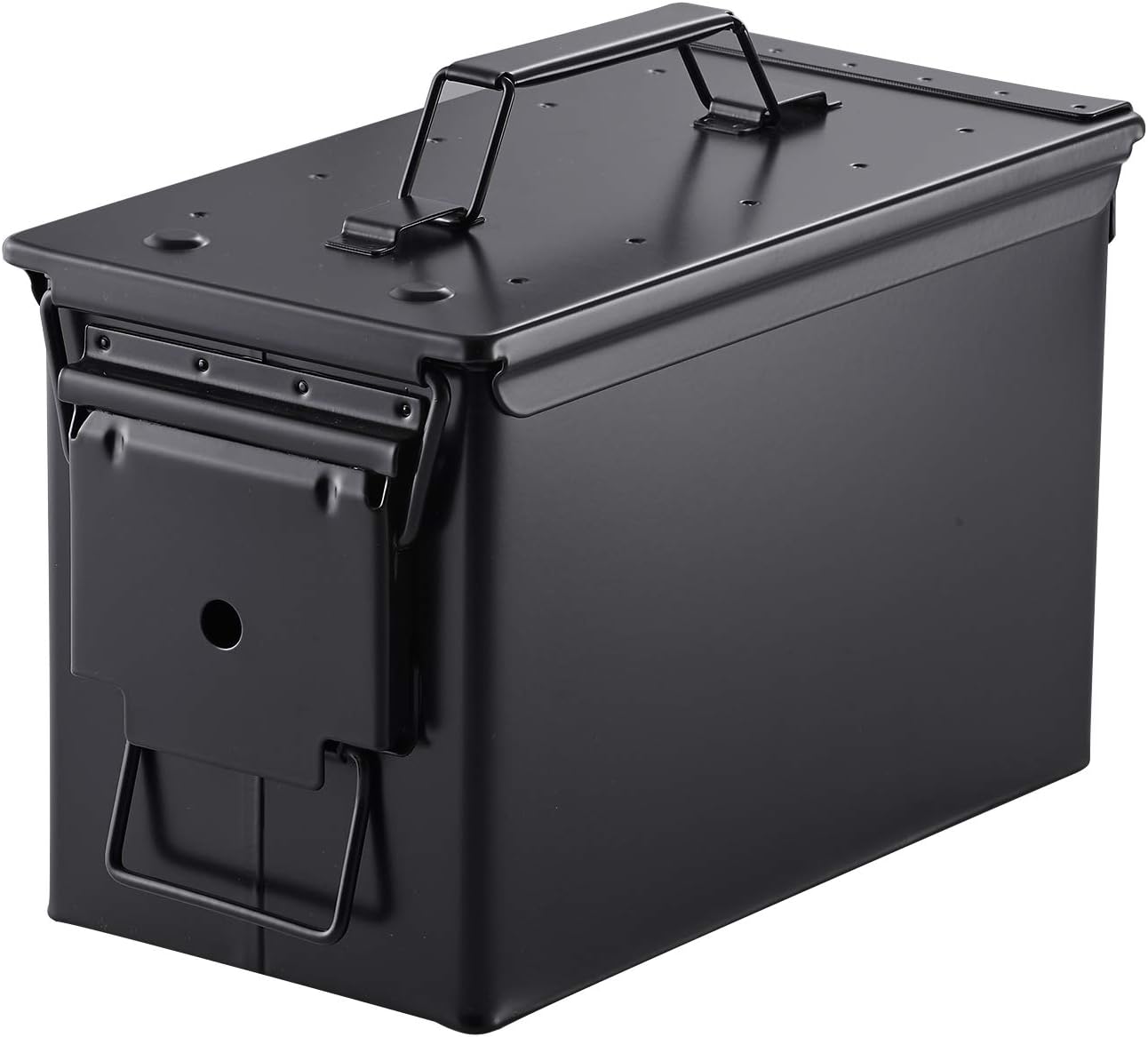 Metal Ammo Case Can – Solid Steel Box F114896