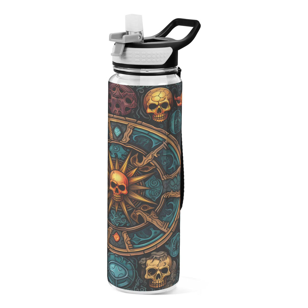 32oz Tritan Leakproof Clear Water Bottle with Straw M3963
