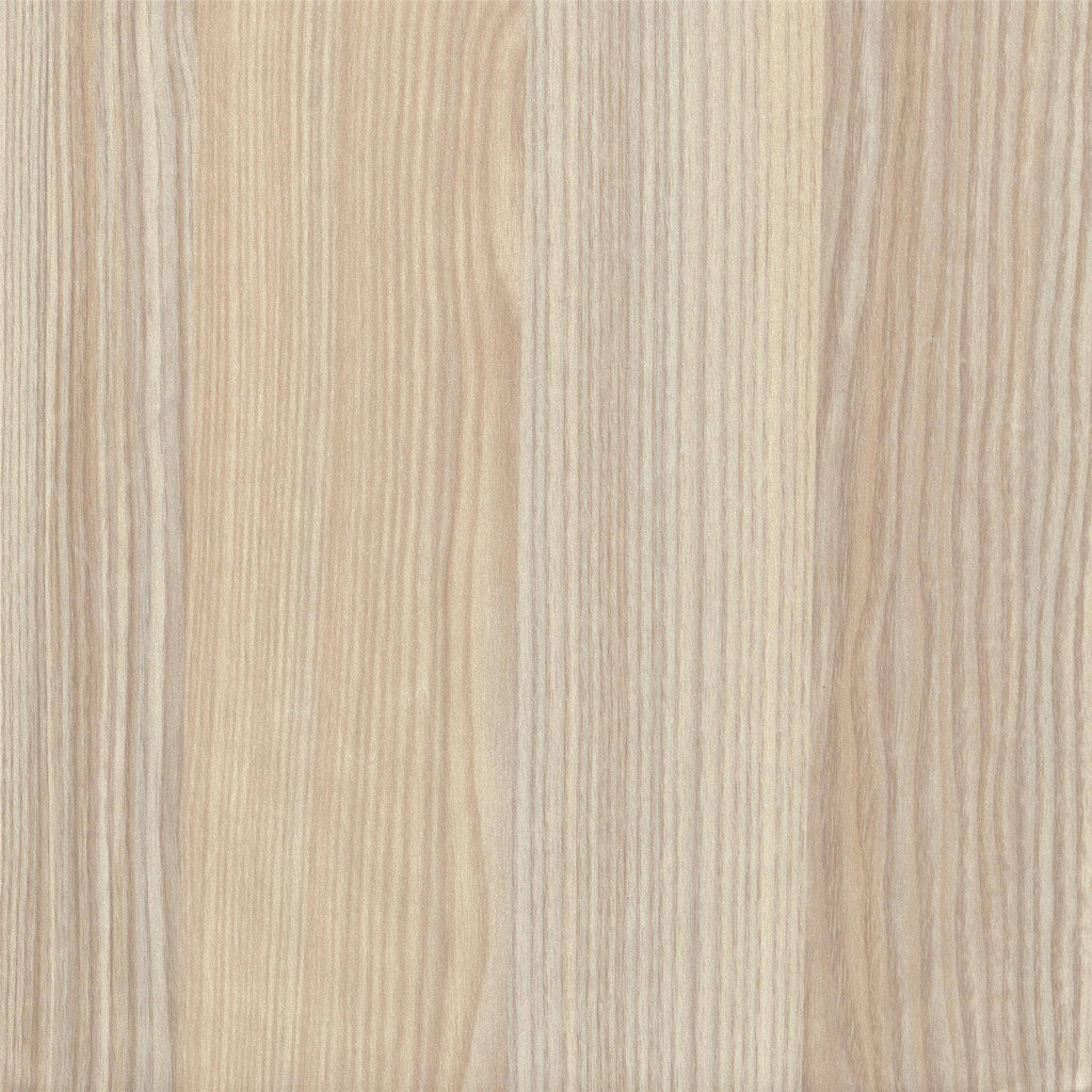 Natural/White L Desk with Riser I2907
