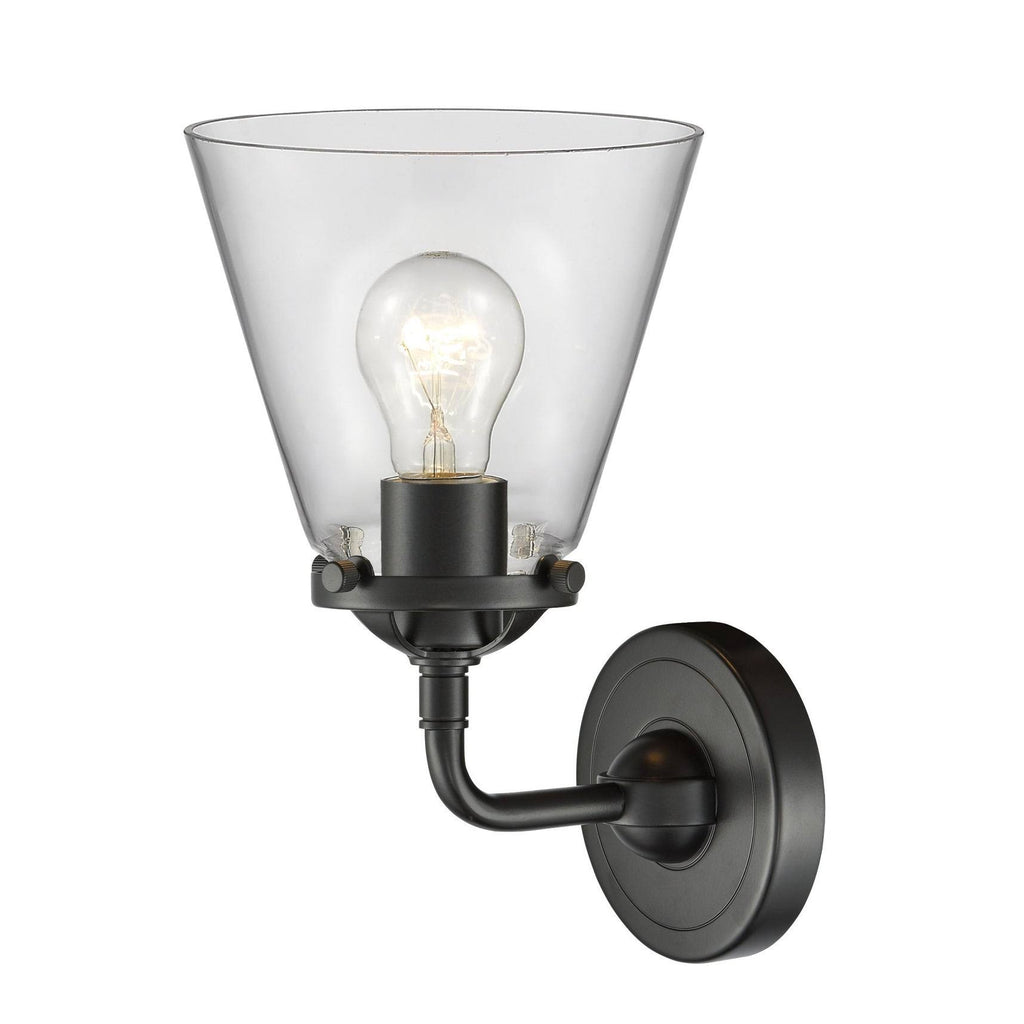 Oil Rubbed Bronze Small Cone 1 Light Sconce W59953