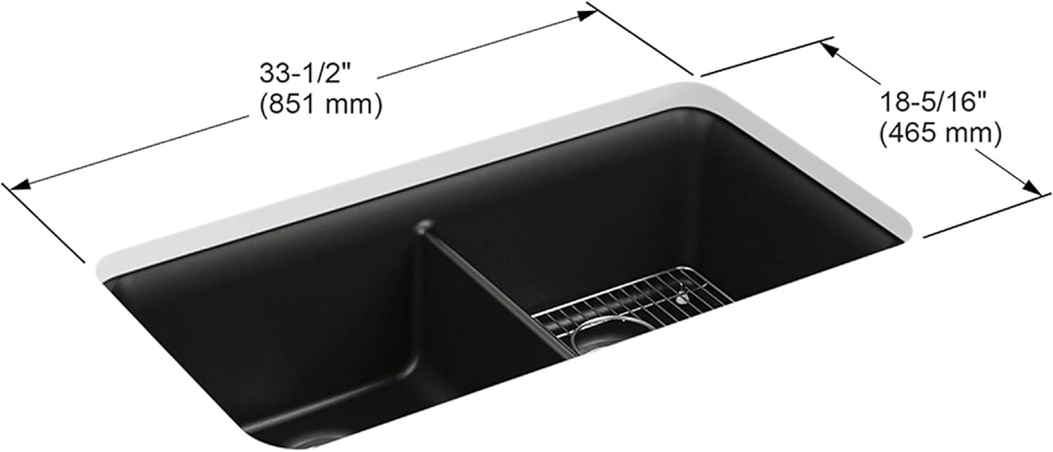 Matte Graphite Kitchen Sink P95509