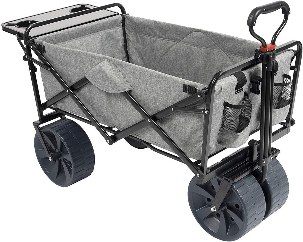 Red/White Collapsible All Terrain Utility Wagon Cart W622