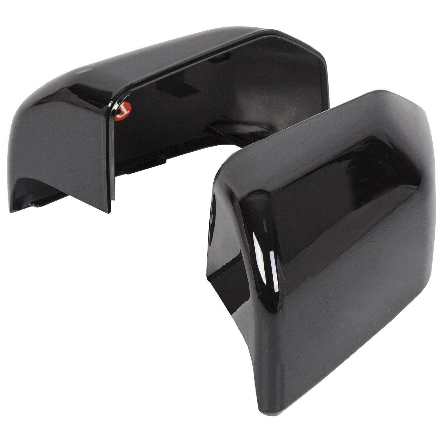 Glossy Black Mirror Covers Caps I613