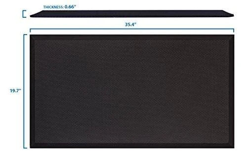 Black Anti-Fatigue Floor Mat K430442
