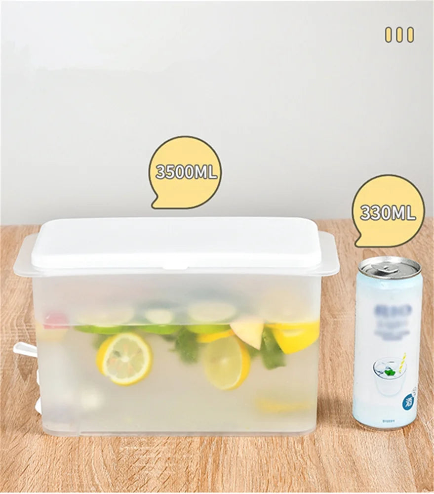 3.5L Plastic Beverage Drink Dispenser with Faucet L53085