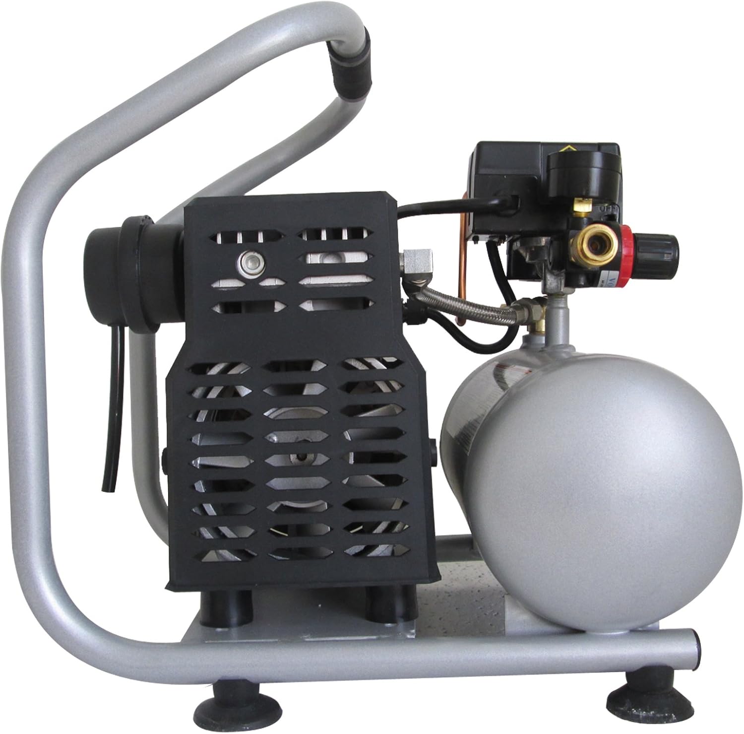 Silver Portable Air Compressor J15633