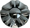 Chrome Wheel Center Cap Pack of 2 S2343