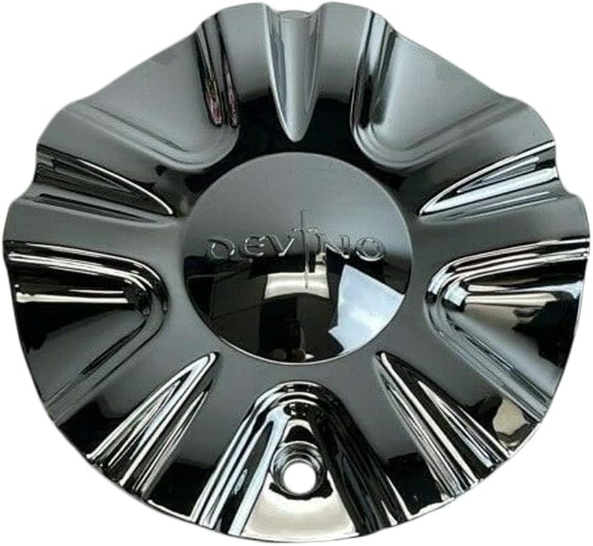 Chrome Wheel Center Cap Pack of 2 S2343