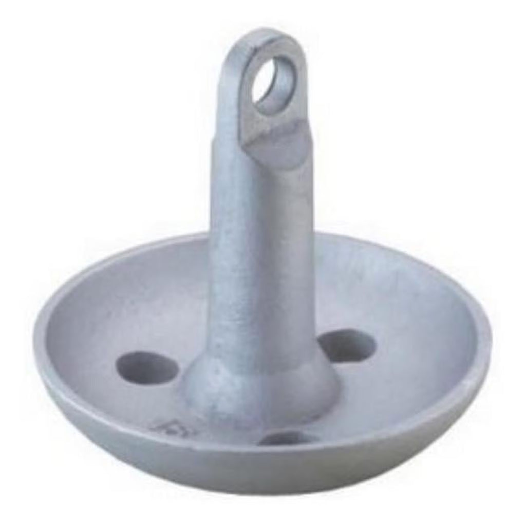 Aluminum Mushroom Style Anchor, Gray - 15 lbs P10812