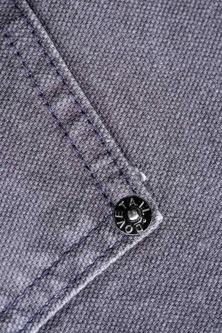 Dark Grey Canvas Overall F750