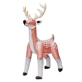 Rose Gold Standing Reindeer Inflatable 74” Tall Z775209