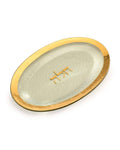 Gold Challah Platter Z2305