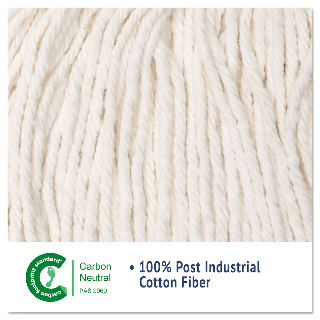 White Cotton Cut-End Wet Mop Heads 24oz 12/Carton M448