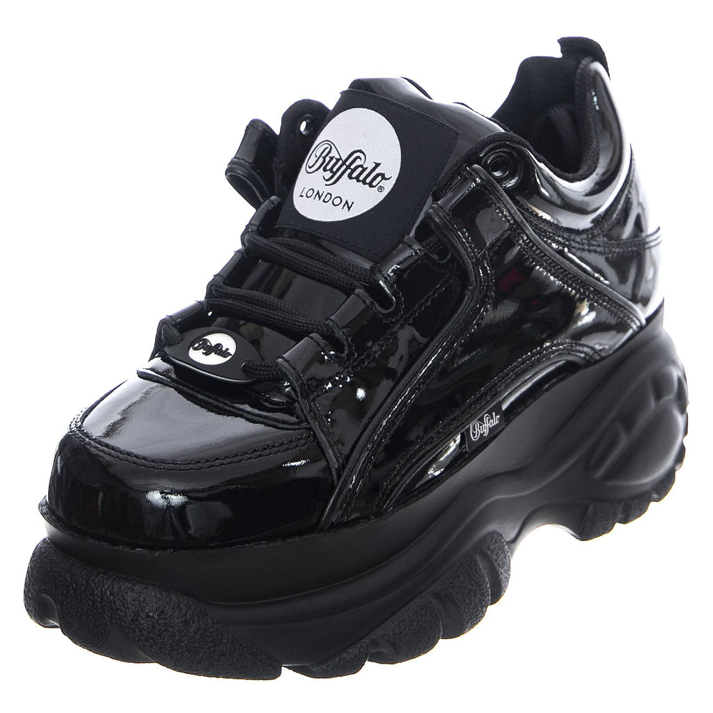 Black Patent Buffalo Shoes Y2331