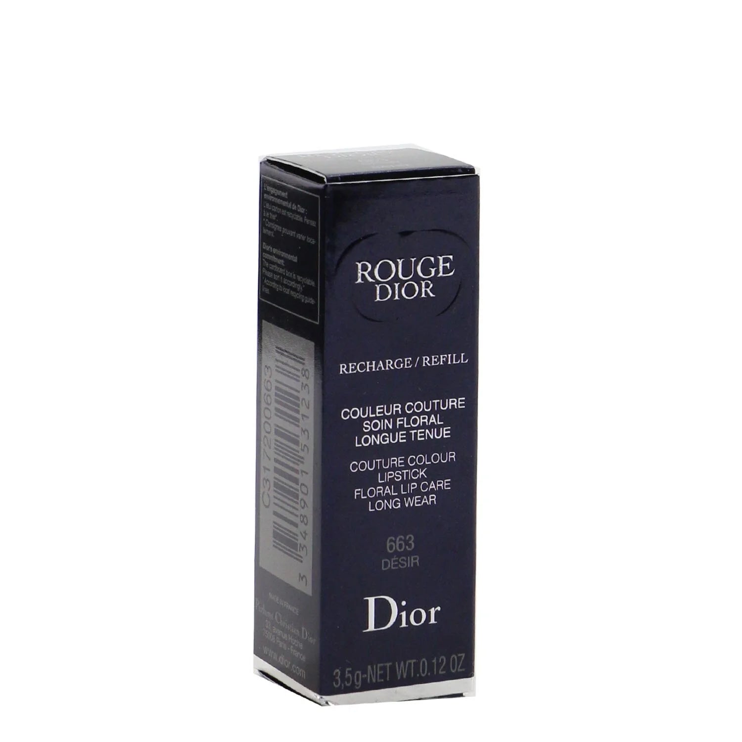 Refillable Lipstick Refill - # 663 Desir (Satin) 3.5g/0.12oz X24718