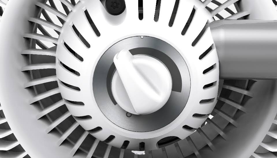 Mid-Size Air Circulator Fan with Variable Speed Control U666451