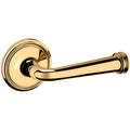 Polished Brass Passage Lever Set C159
